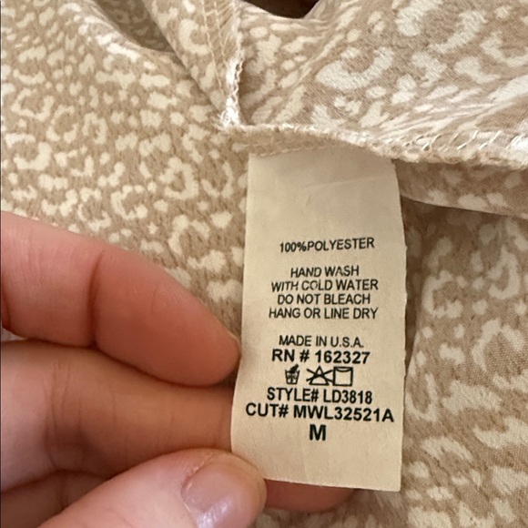 Chic Beige Ruffle Dress - Picture 5 of 7